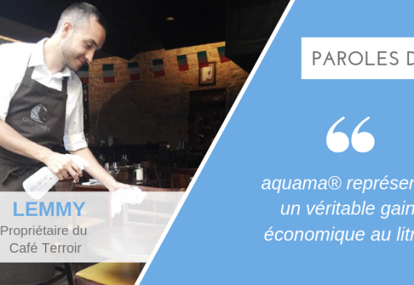 aquama® : l'alternative écologique et économique pour nettoyer son restaurant