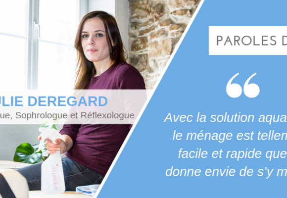 Avec aquama®, fini les allergies liées aux produits d'entretien
